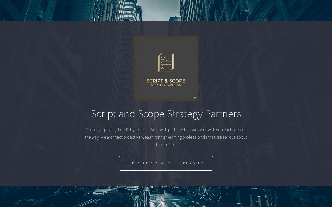 Script and Scope Test Page
